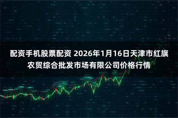 配资手机股票配资 2026年1月16日天津市红旗农贸综合批发市场有限公司价格行情